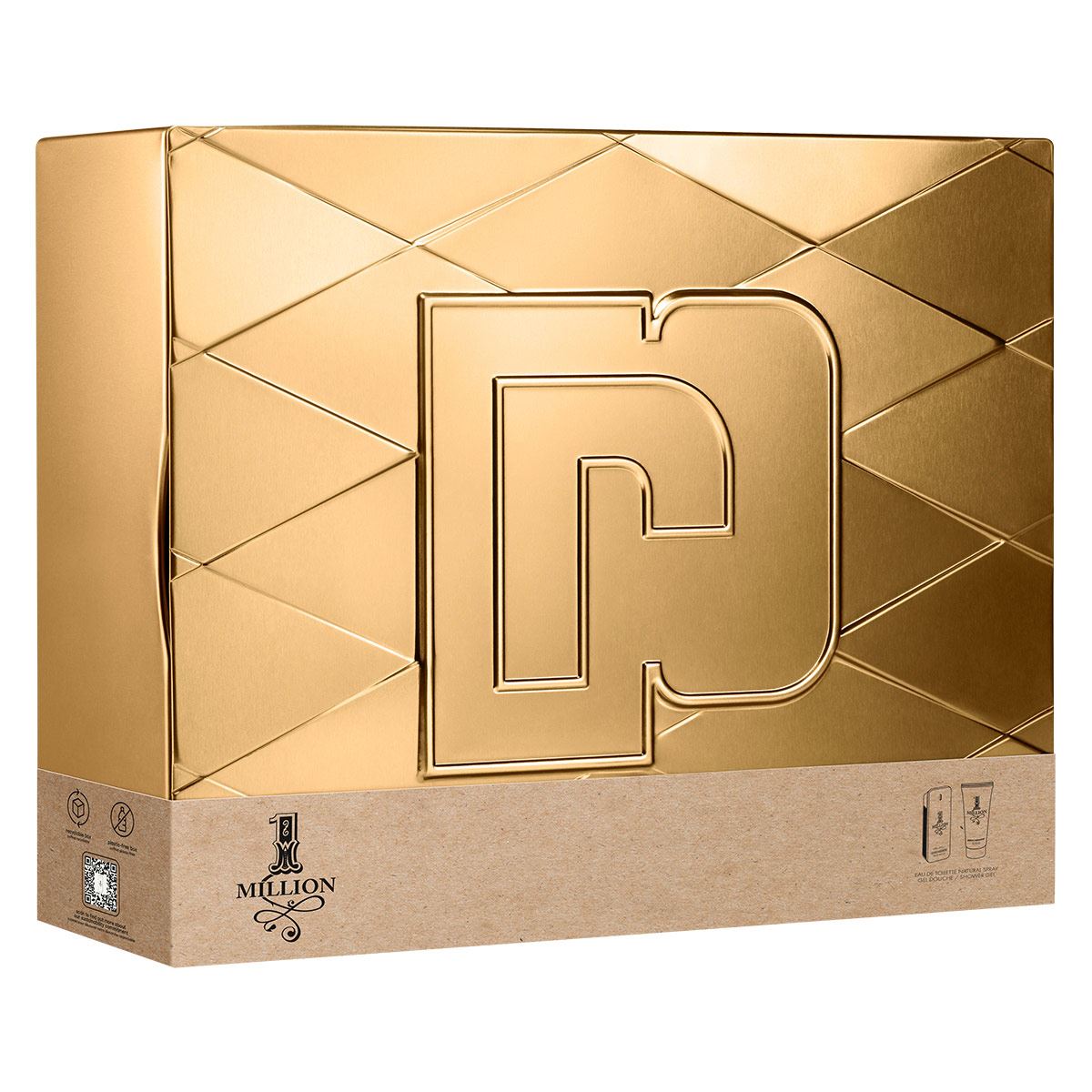 Paco Rabanne One Million Set Para Caballero Perfume EDT 200ML + Perfume de Bolsillo 10ML