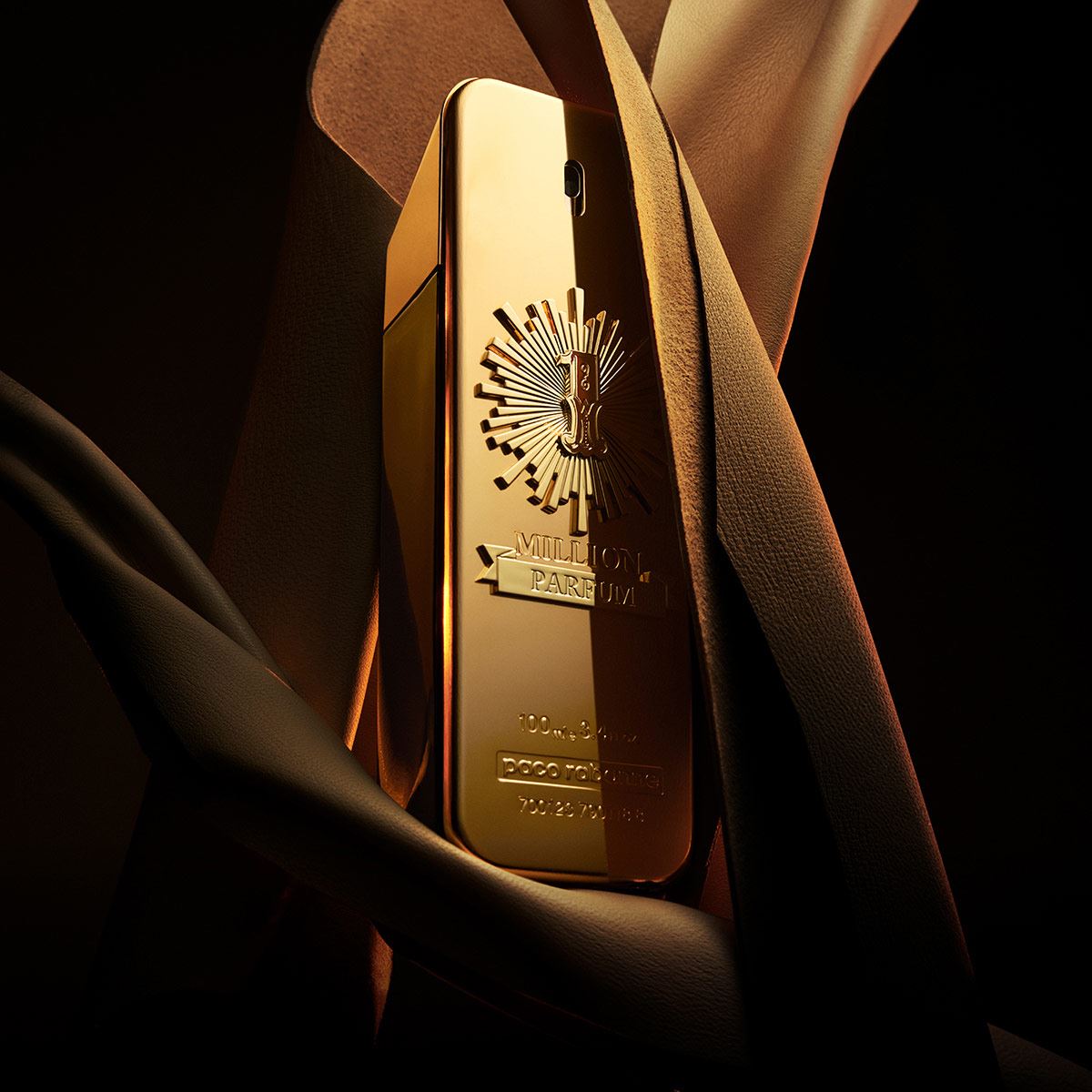 Paco Rabanne One Million Parfum Set Para Caballero Perfume EDP 100ML + Desodorante 150ml + Perfume de Bolsillo 10ML