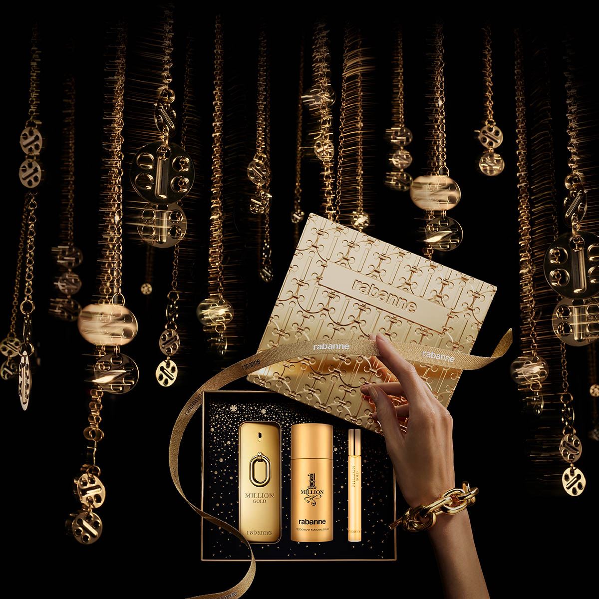 Set para Hombre Rabanne Million Gold