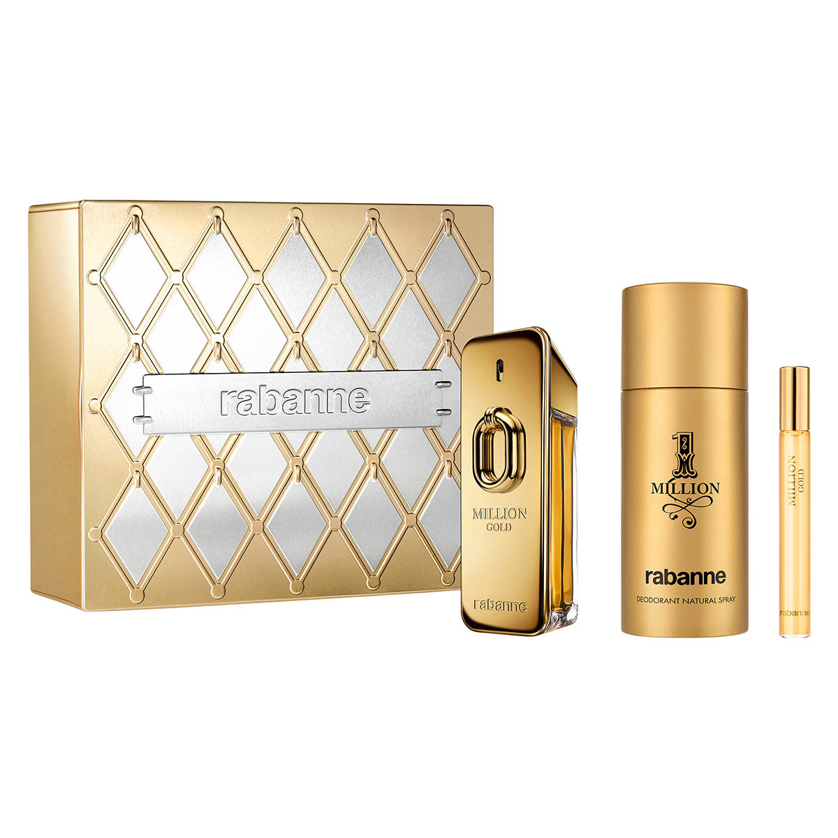 Perfume Rabanne Million Gold Set para Hombre