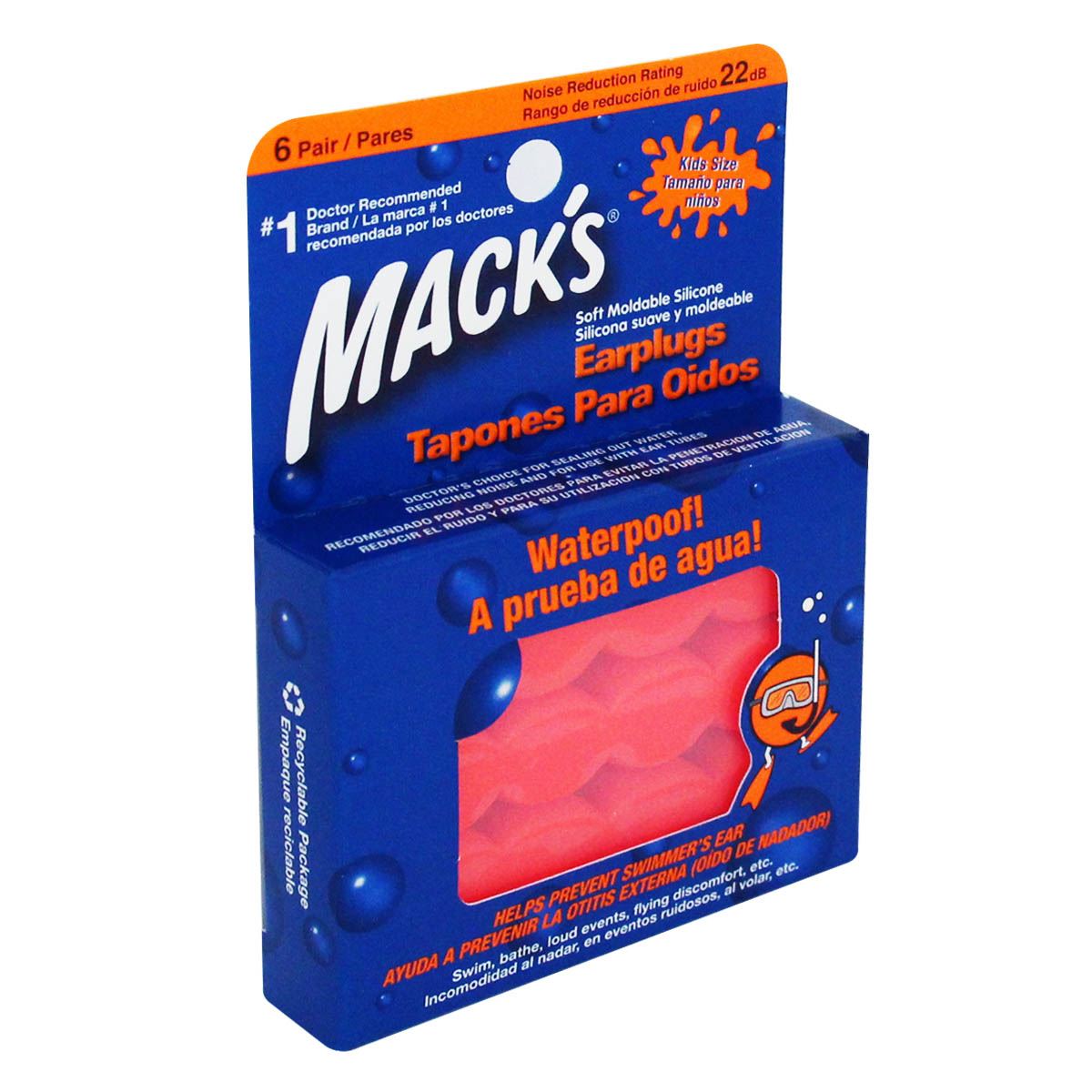 Tapones Oídos Infantil Macks