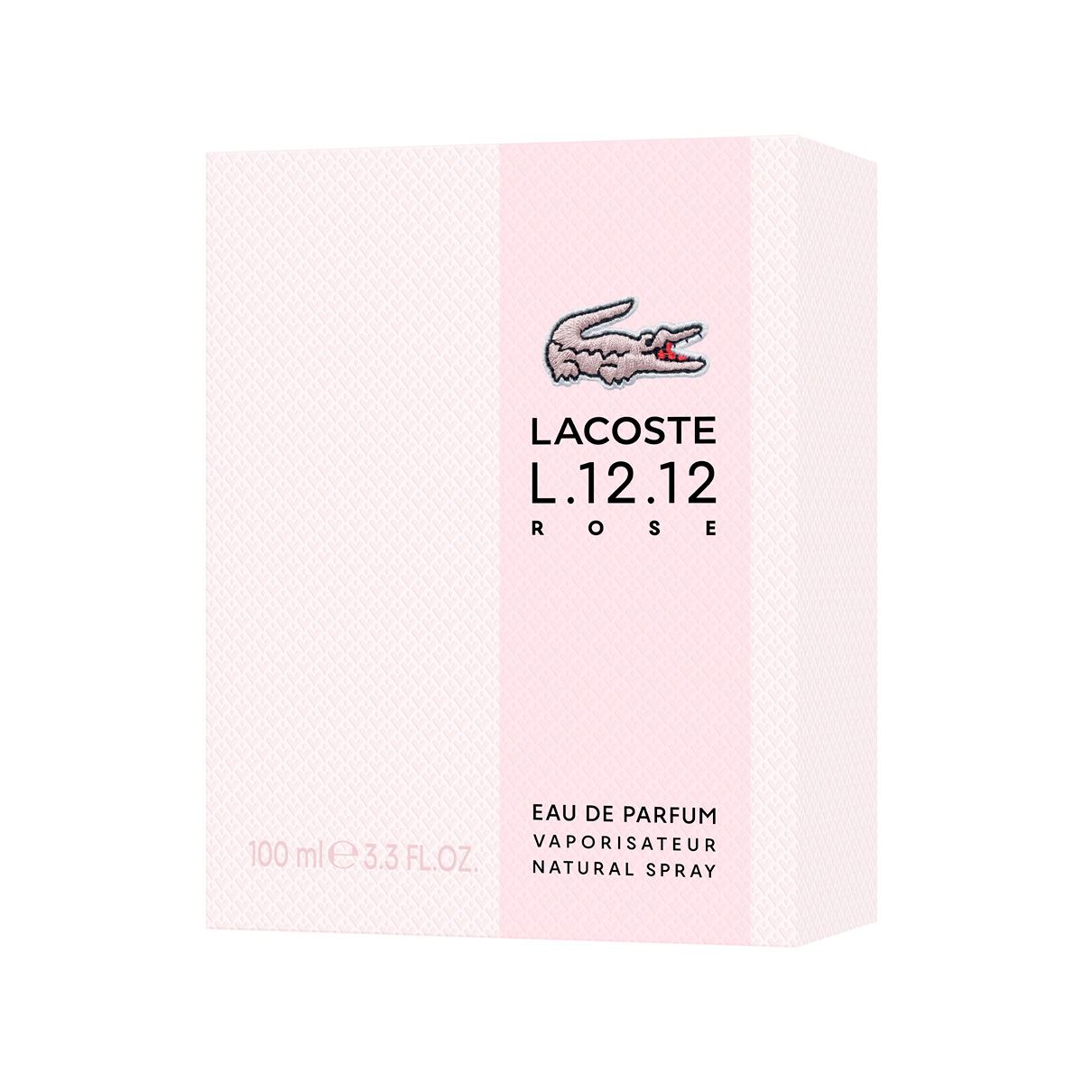 Fragancia para Mujer Lacoste L.12.12 Rose EDP 100ml