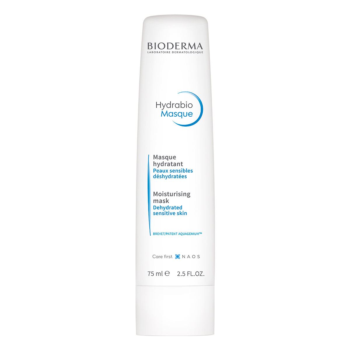 Bioderma Hydrabio Mascarilla para pieles sensibles deshidratadas, 75 ml