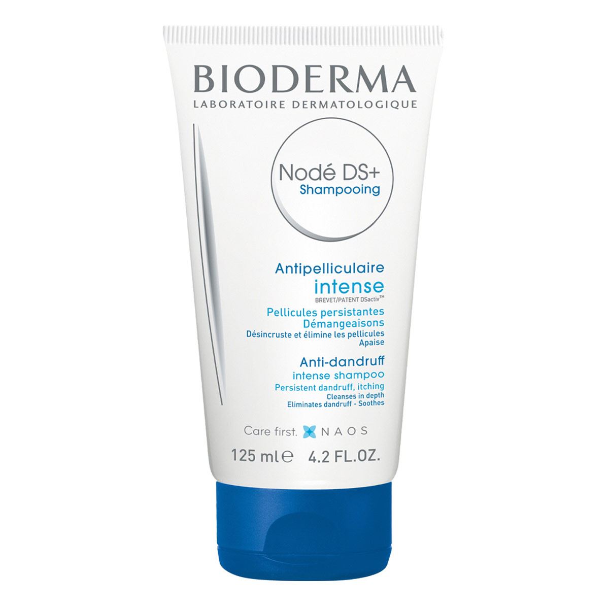 Bioderma Nodé DS+ Shampoo, Elimina la Caspa y el Prurito, 125 ml