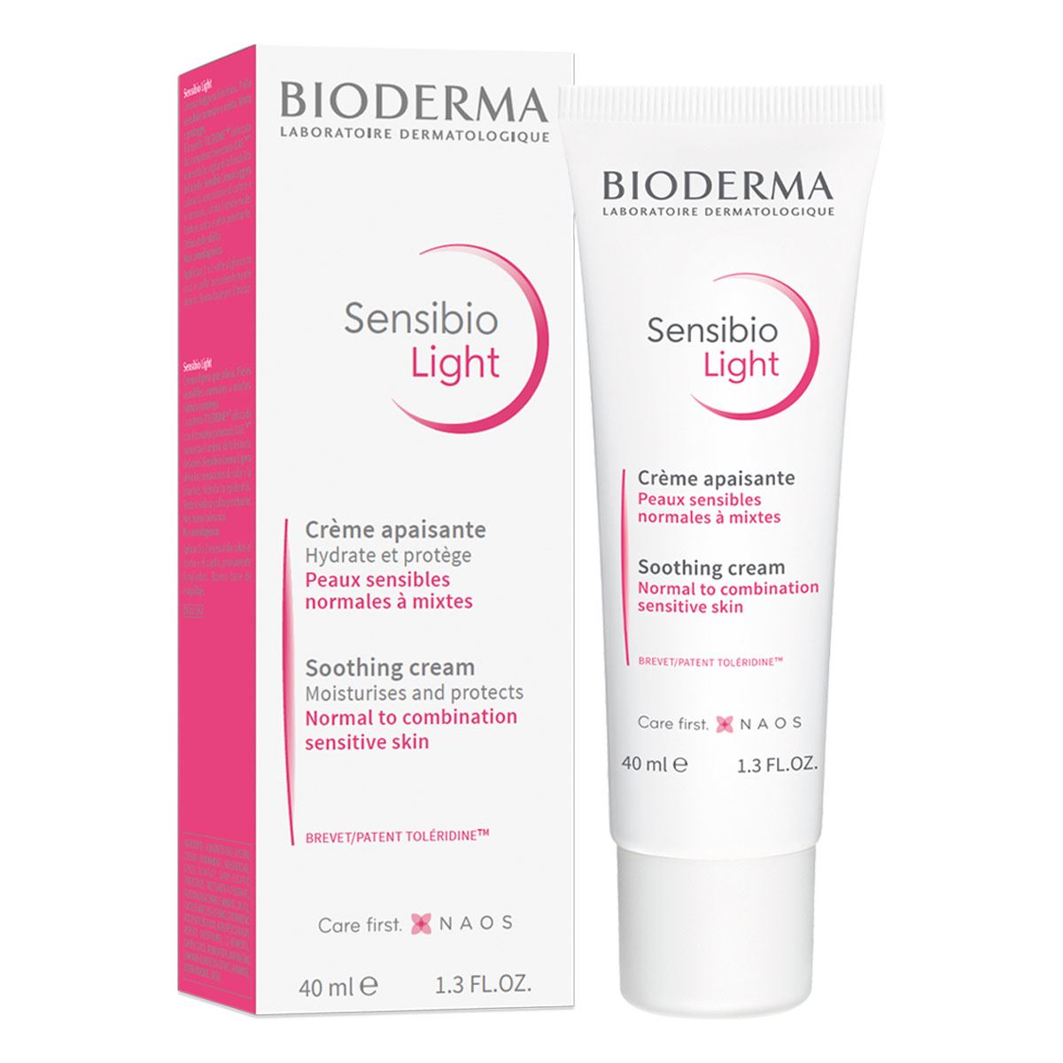Bioderma Sensibio Ligera Crema Hidratante de Uso Diario, 40 ml