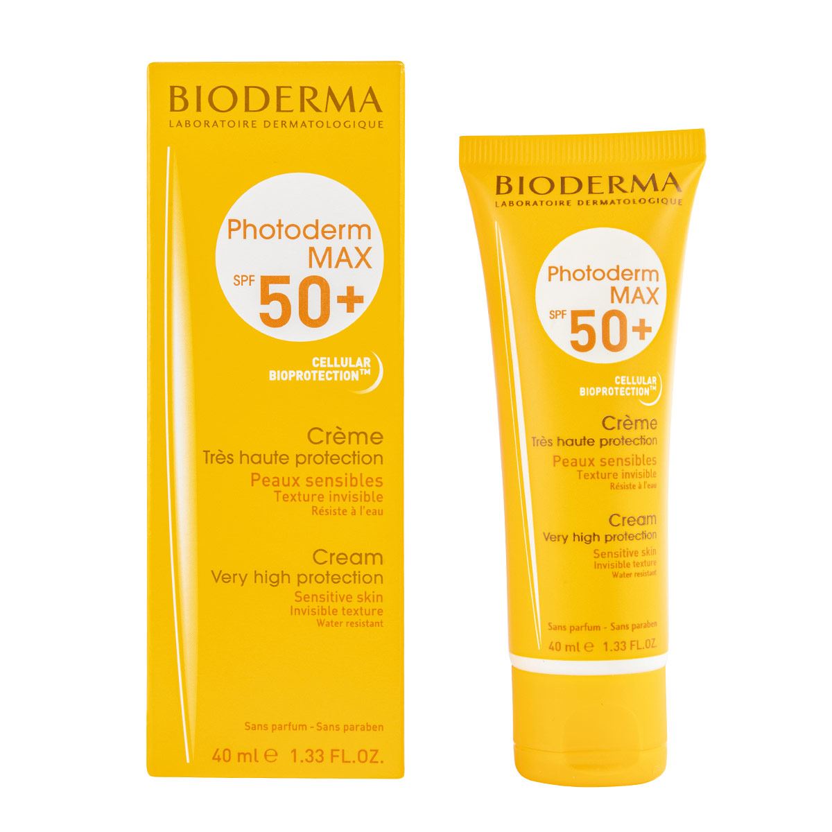 Bioderma Photoderm Max Crema Protector Solar SPF50+ Tono Neutro para piel seca, 40 ml