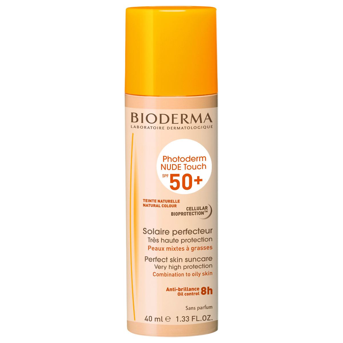 Bioderma Photoderm NUDE Touch SPF 50+ efecto piel Natural, 40 ml