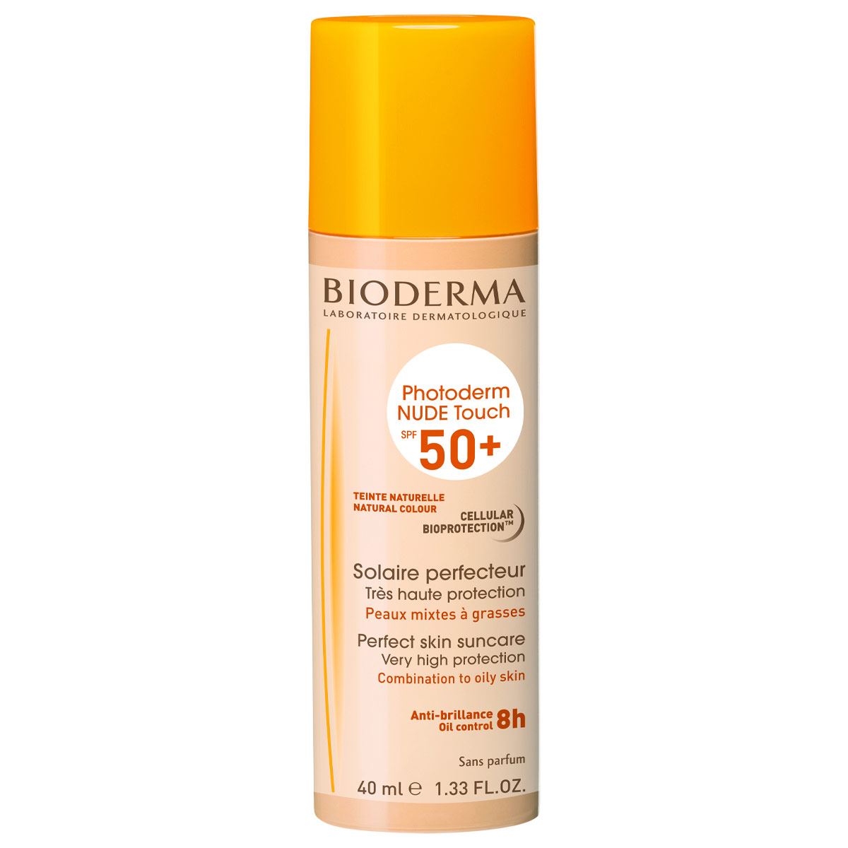 Bioderma Photoderm NUDE Touch SPF 50+ efecto piel Natural, 40 ml