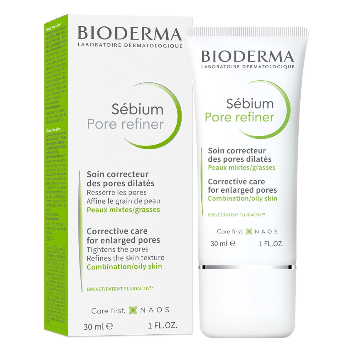 Bioderma Sébium Pore Refiner, Corrector de Poros Dilatados, 30 ml