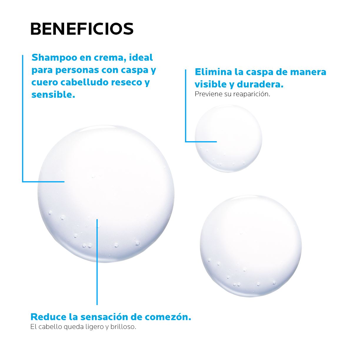 Shampoo para Caspa La Roche Posay Kerium Shampoo Caspa Seca 200ml