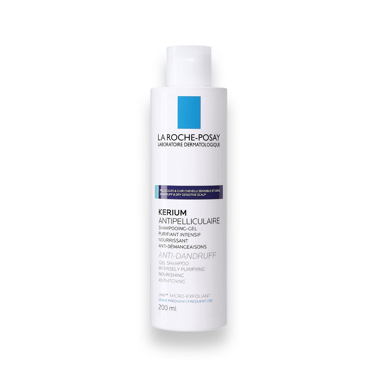 Shampoo para Caspa La Roche Posay Kerium Shampoo Caspa Grasa 200ml