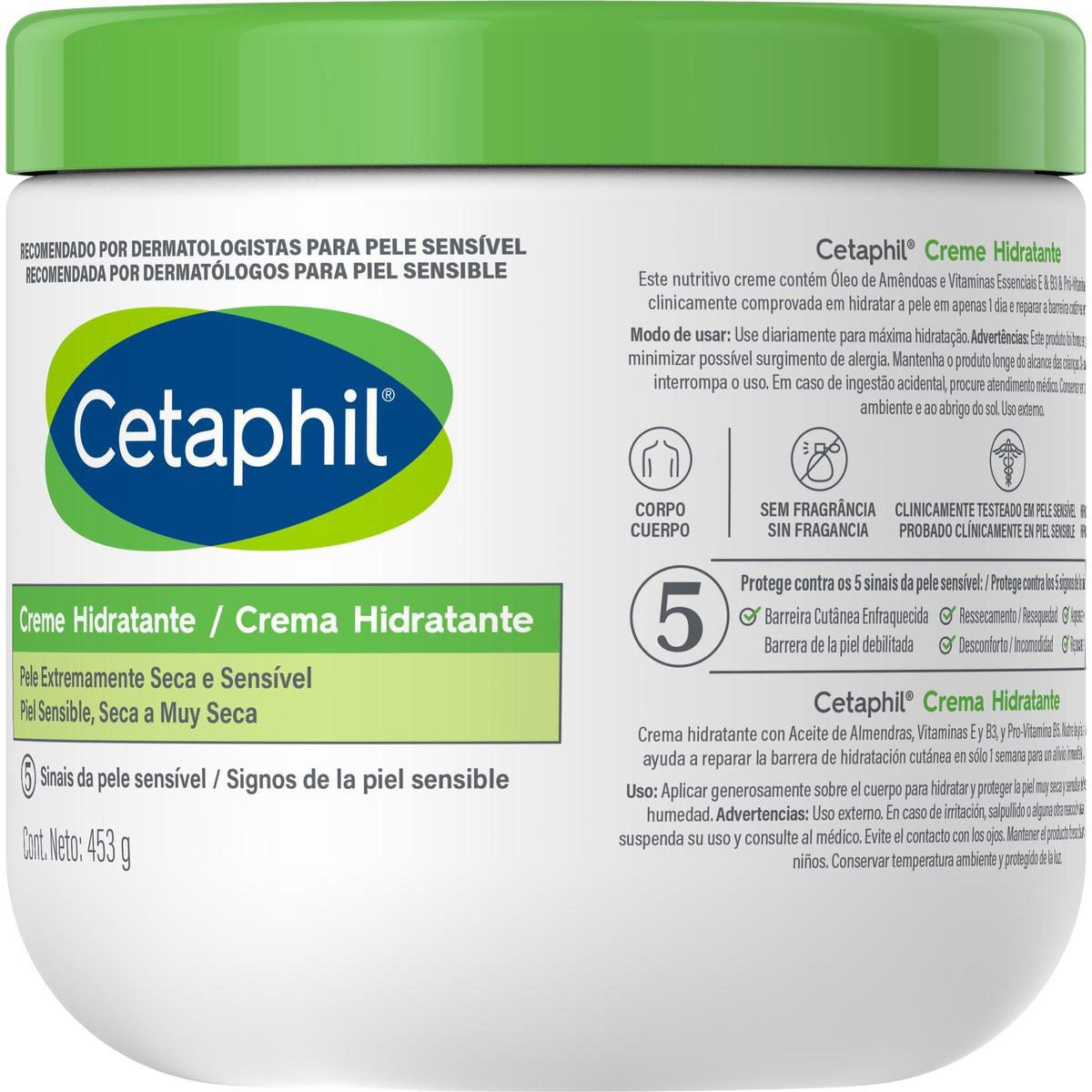 Cetaphil Crema Hidratante 453g