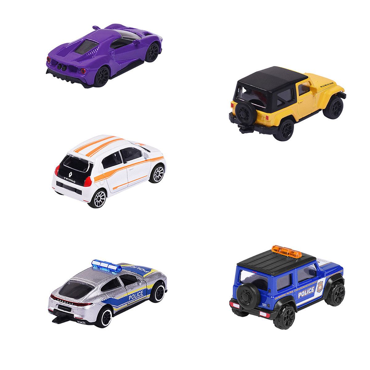 Majorette Set 5 Coches 4 Surtido