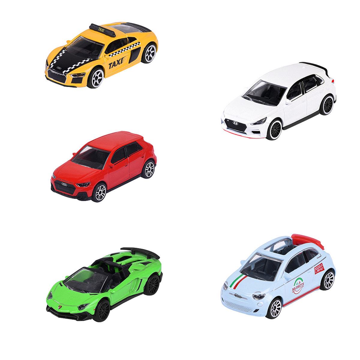 Majorette Set 5 Coches 4 Surtido