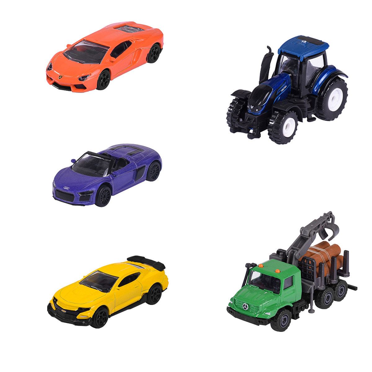 Majorette Set 5 Coches 4 Surtido
