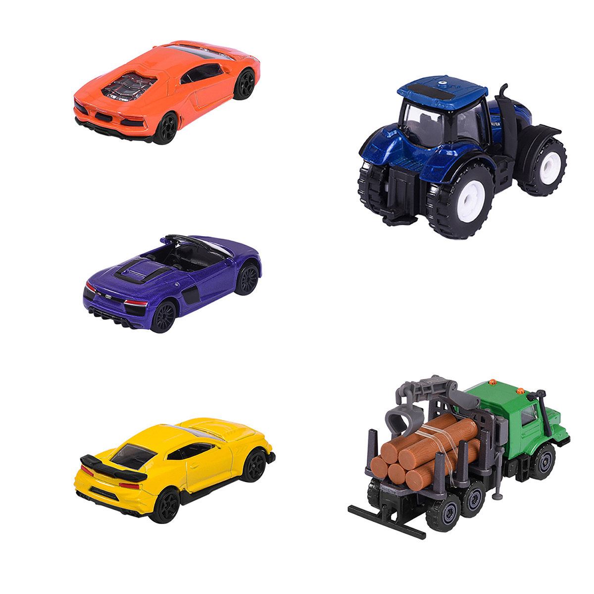 Majorette Set 5 Coches 4 Surtido