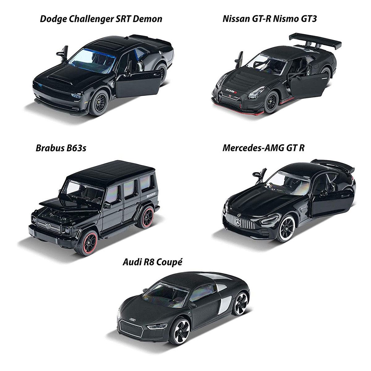 5 Coches En Miniatura Majorette