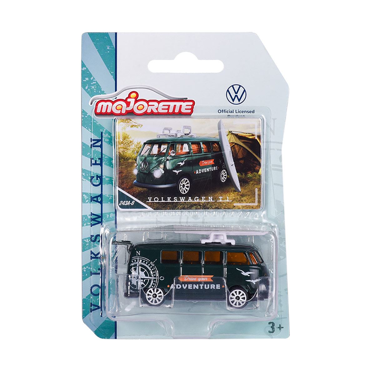Coche Volkswagen a Escala 1:64 Majorette ¡Colecciónalos todos!