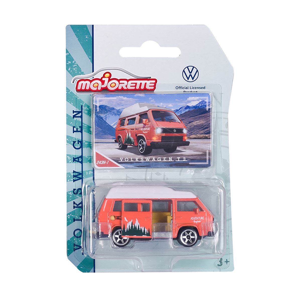 Coche Volkswagen a Escala 1:64 Majorette ¡Colecciónalos todos!