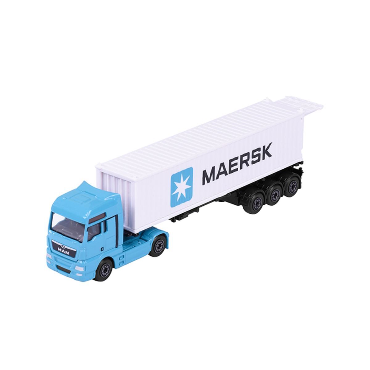 Set Vehículos de Transporte Maersk Majorette