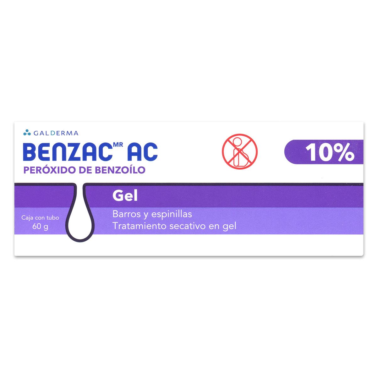 Benzac AC Gel 10%  60g