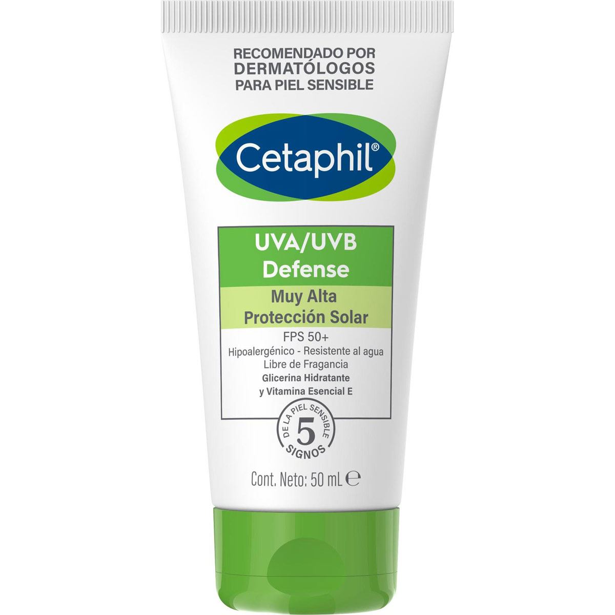 Cetaphil Hidratante Facial Diario Alta Protección UVA/UVB FPS 50 50ml