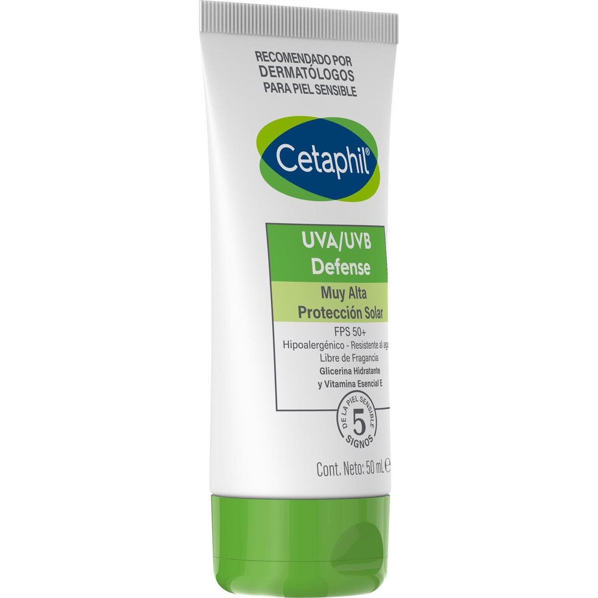 Cetaphil Hidratante Facial Diario Alta Protección UVA/UVB FPS 50 50ml