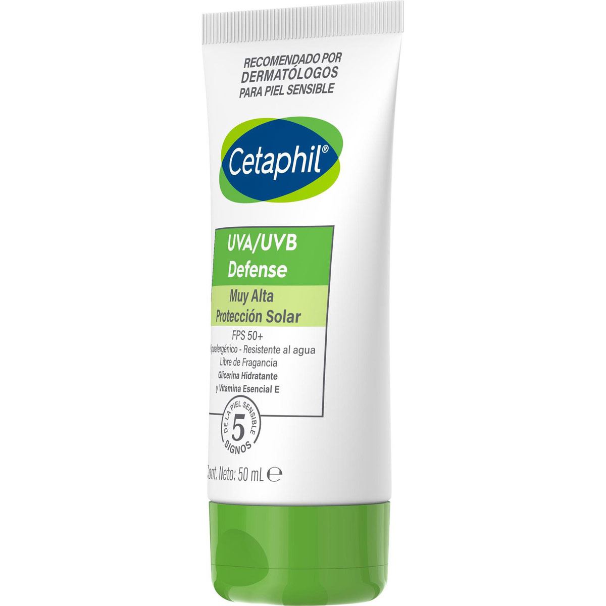 Cetaphil Hidratante Facial Diario Alta Protección UVA/UVB FPS 50 50ml