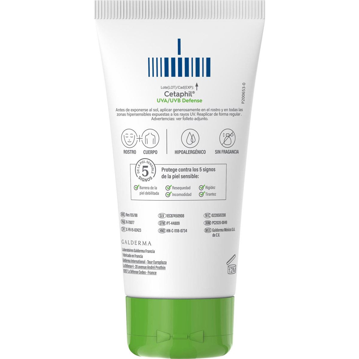 Cetaphil Hidratante Facial Diario Alta Protección UVA/UVB FPS 50 50ml