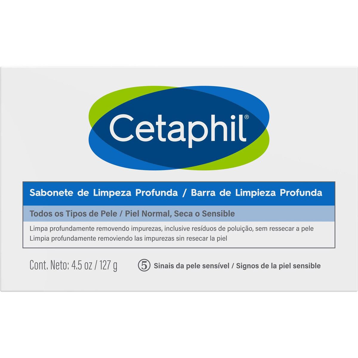 Cetaphil Barra de Limpieza Profunda 127g