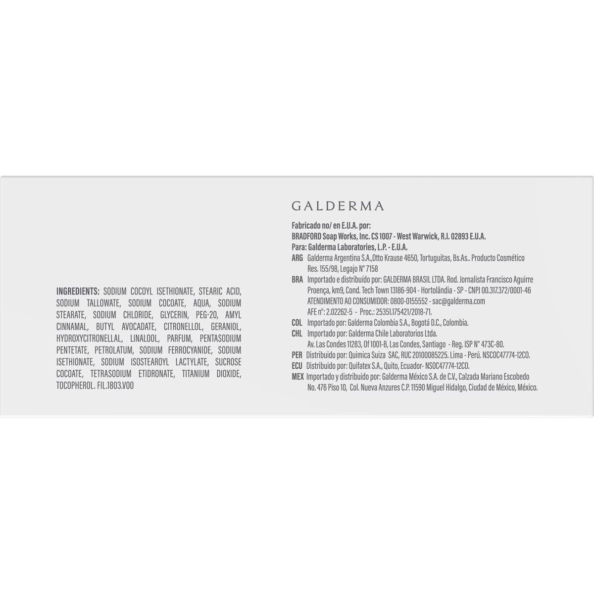 Cetaphil Barra de Limpieza Profunda 127g