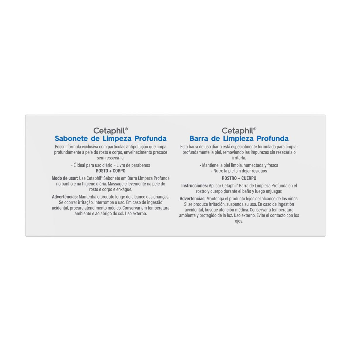Cetaphil Barra de Limpieza Profunda 127g