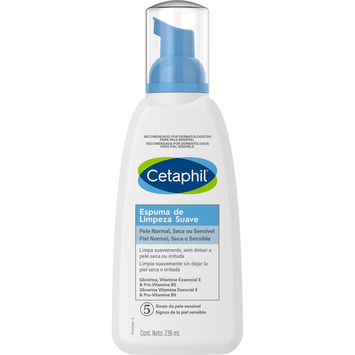 Cetaphil Espuma de Limpieza Suave 236ml