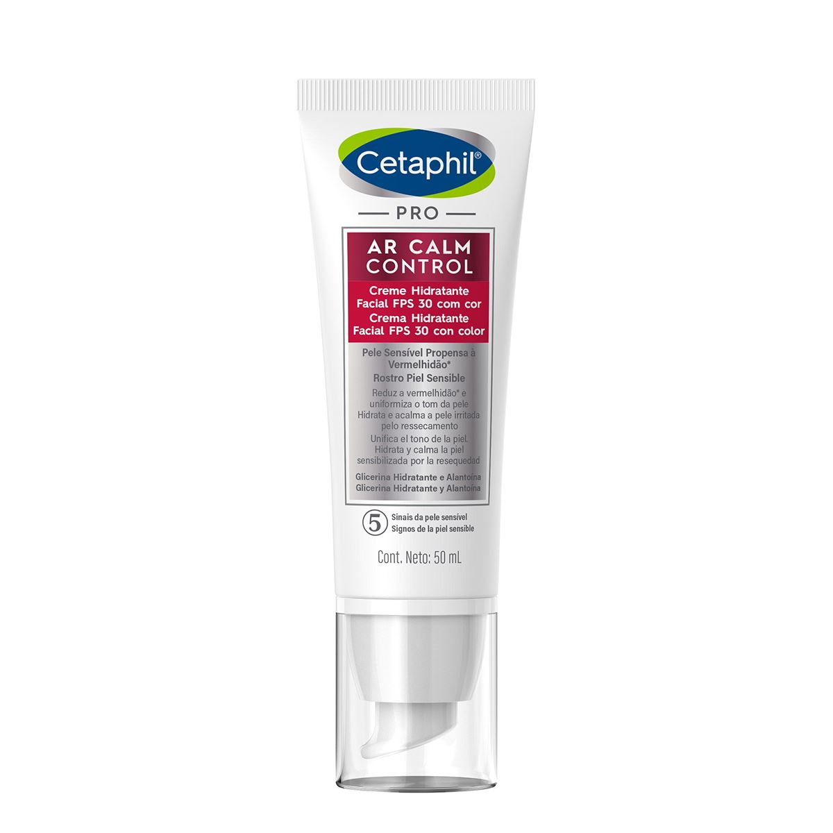 Cetaphil Pro Ar Calm Control Crema Hidratante Facial FPS30 con Color 50ml