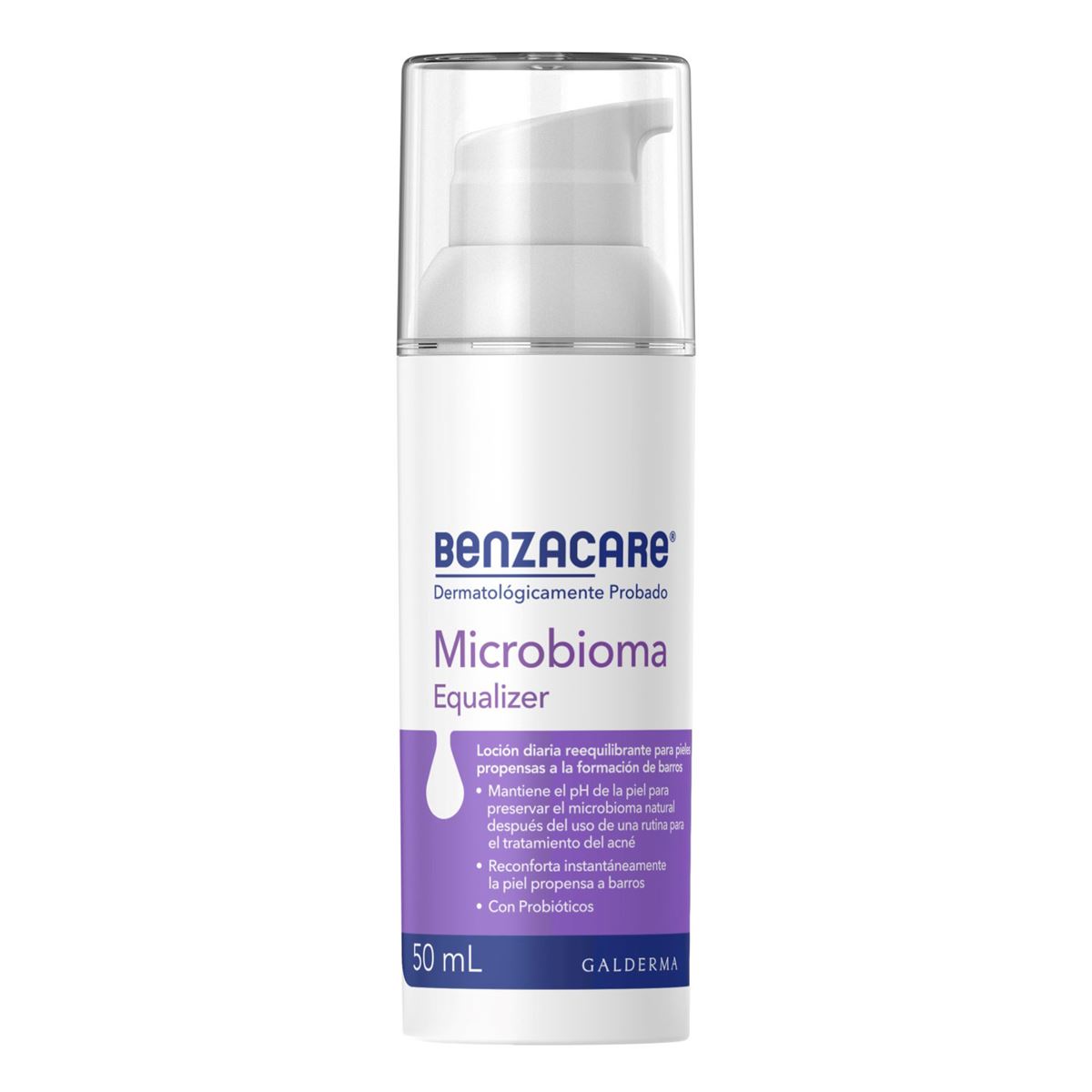 Benzacare Microbioma Equalizer Loción Hidratante de Uso Diario 50 ml