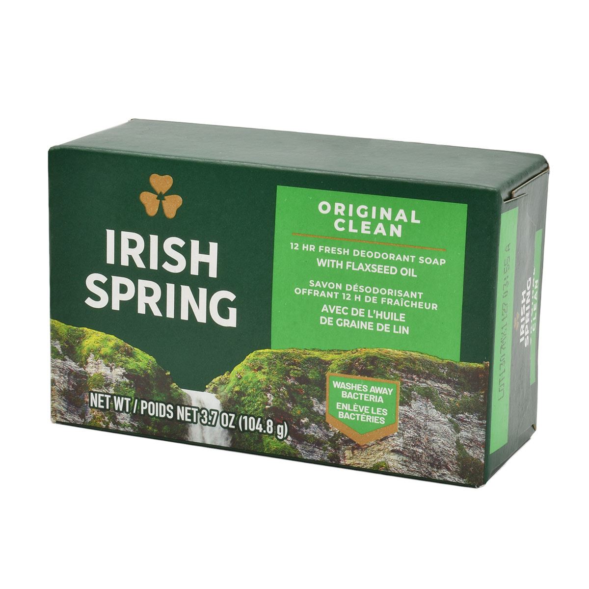 Jabón barra Irish Spring 3.75z original