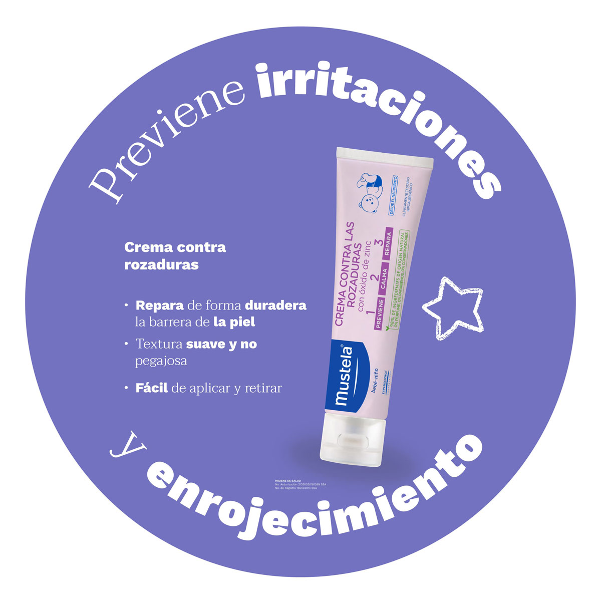 Crema Contra Rozaduras 123 108 ml