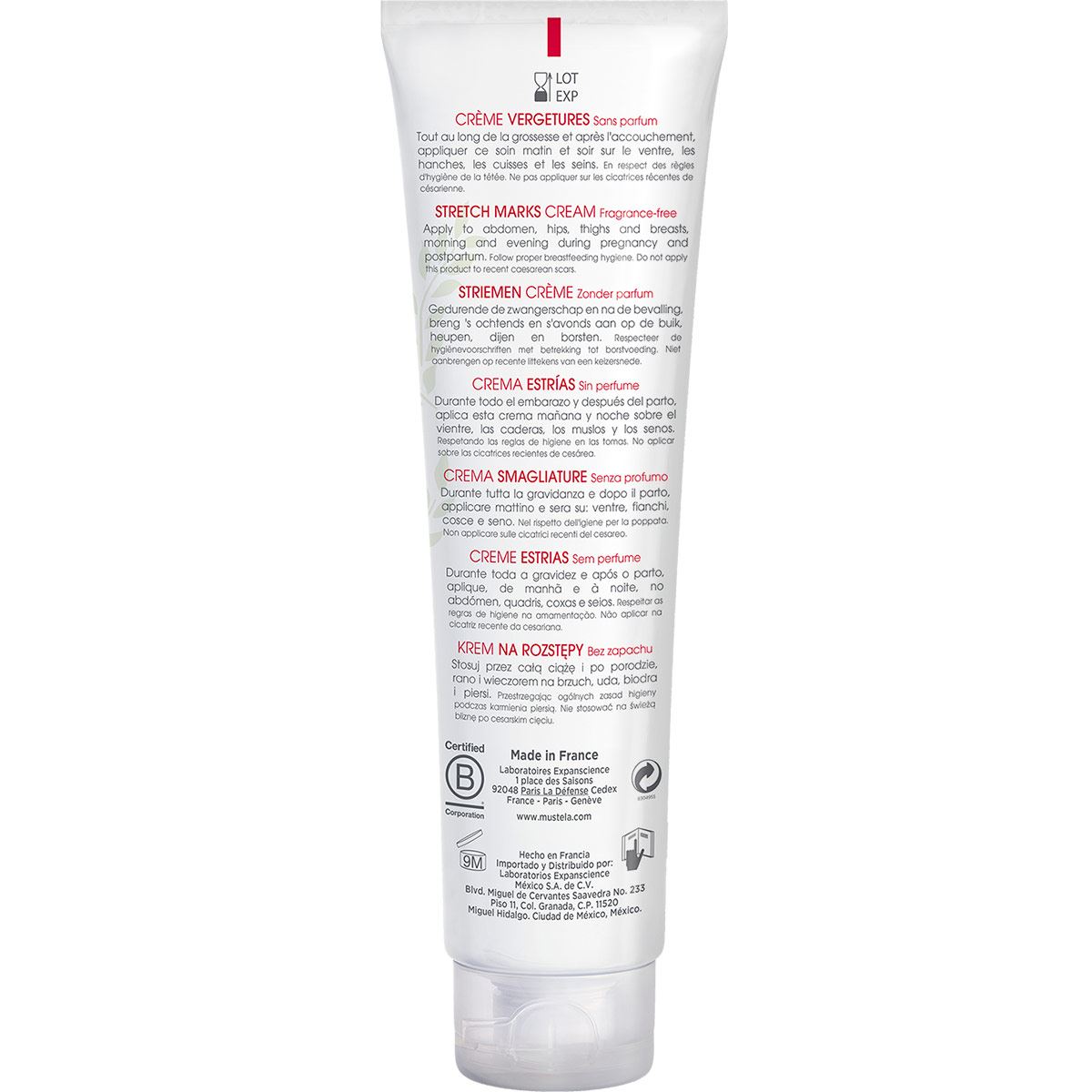 MUSTELA CREMA PREVENCIÓN ESTRIAS 150ML