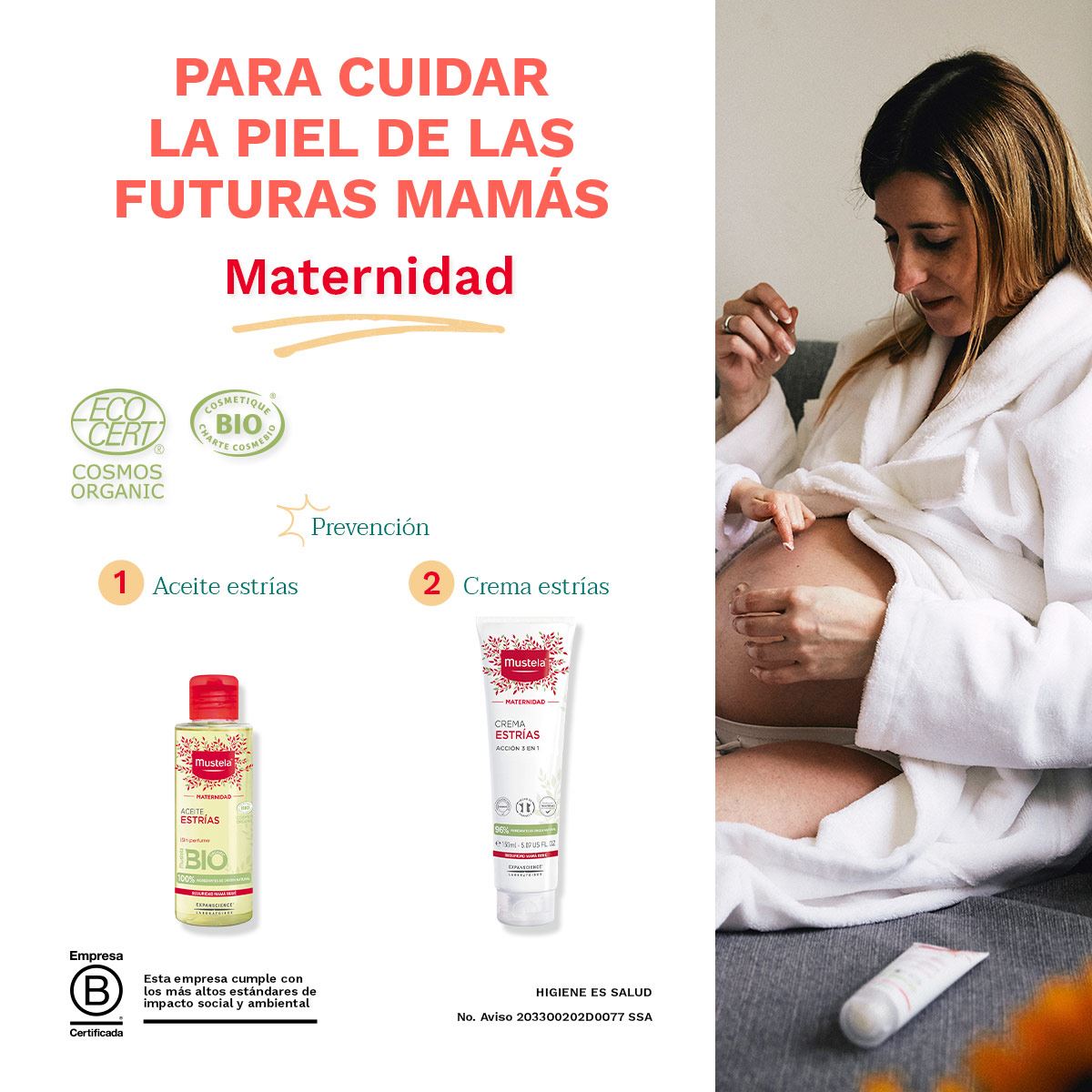 MUSTELA CREMA PREVENCIÓN ESTRIAS 150ML