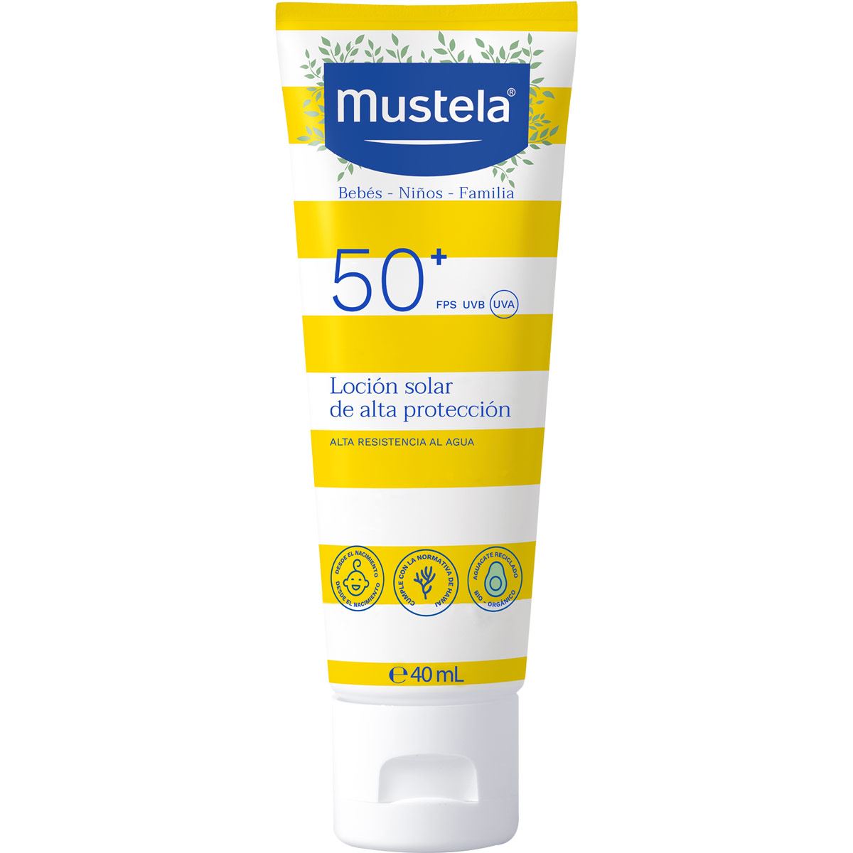 Mustela Loción Solar de Alta Protección SPF 50+ 40ml