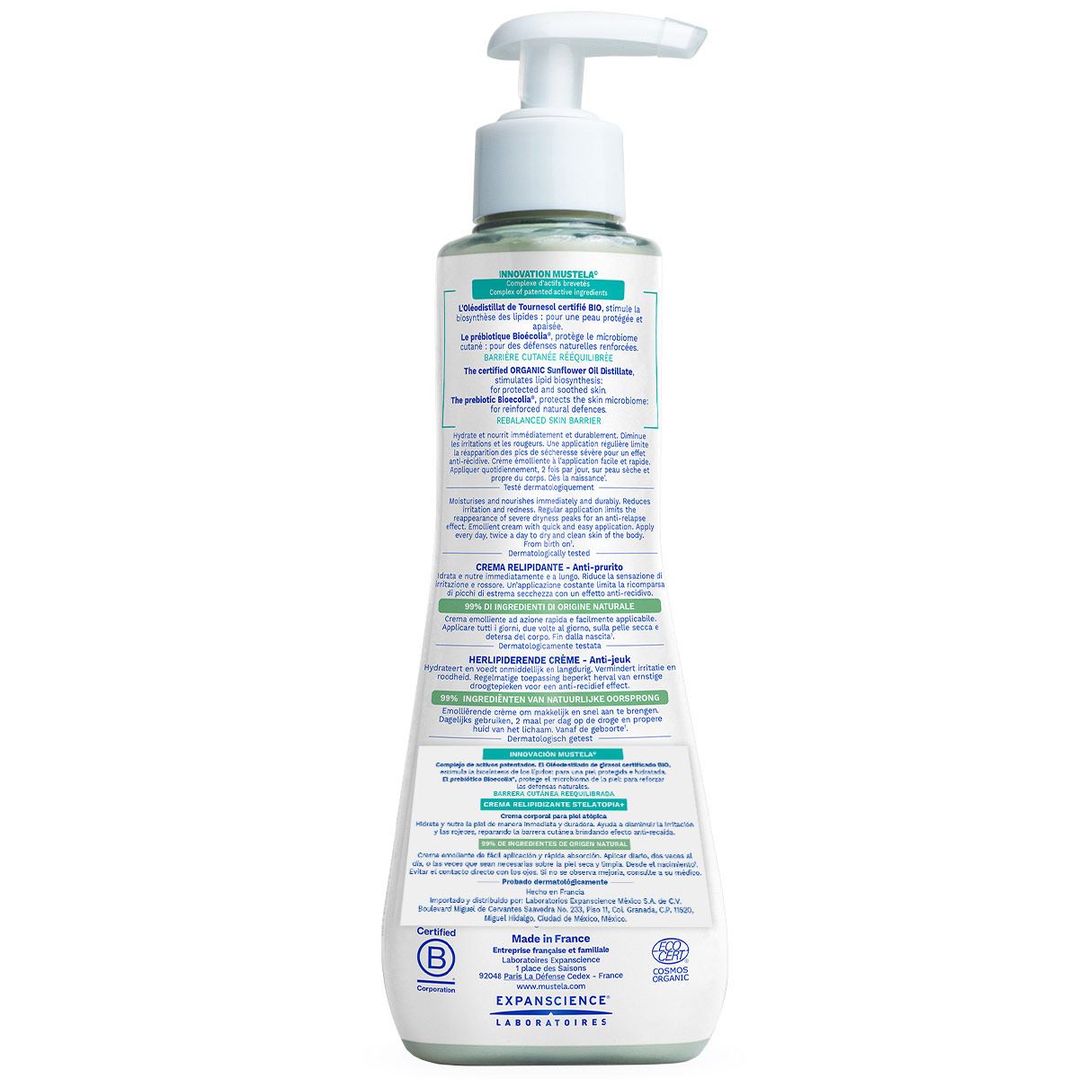 MUS-PA CREMA RELIPIDIZANTE STELATOPIA CORPORAL 300ML