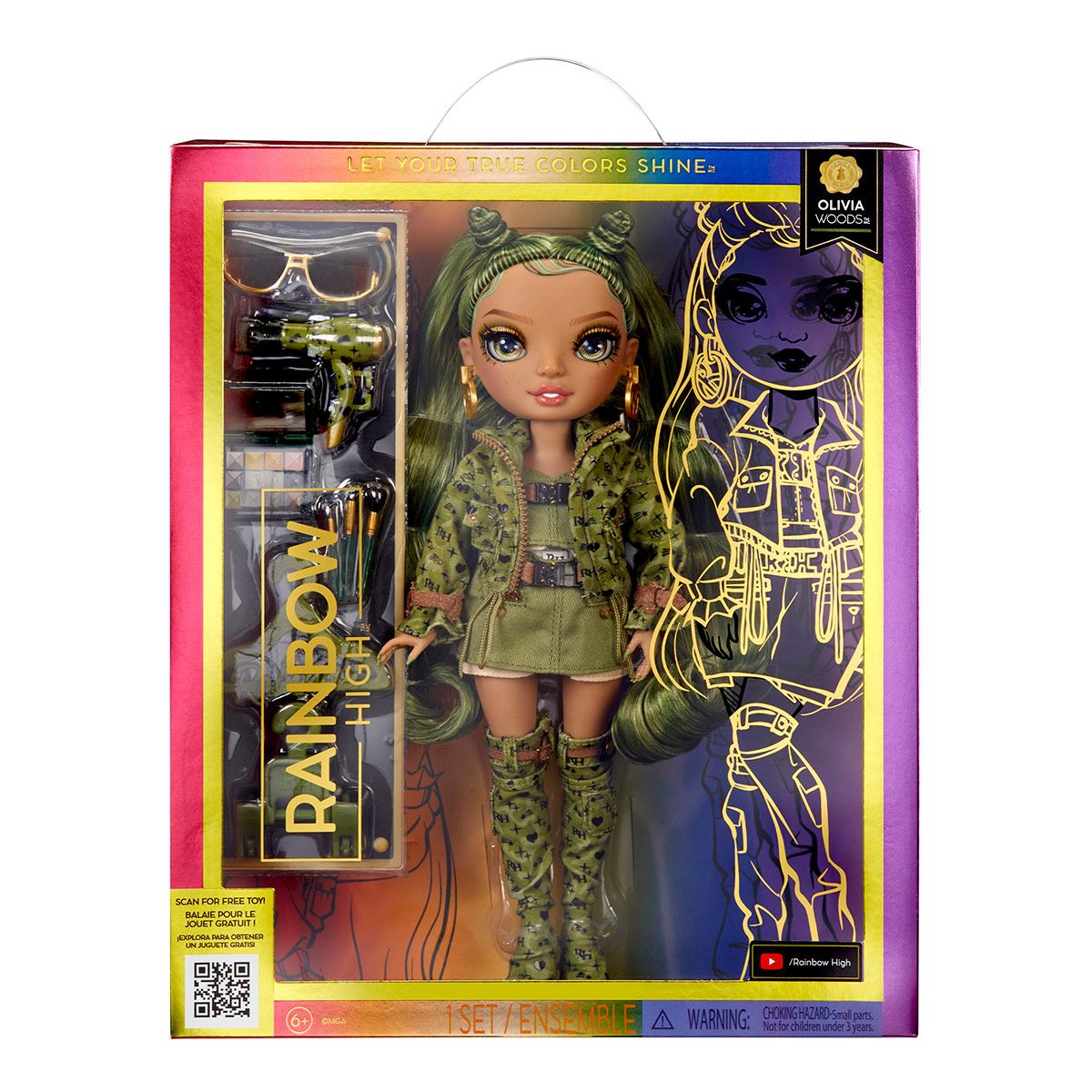 Rainbow High Fashion Doll Olivia Woods