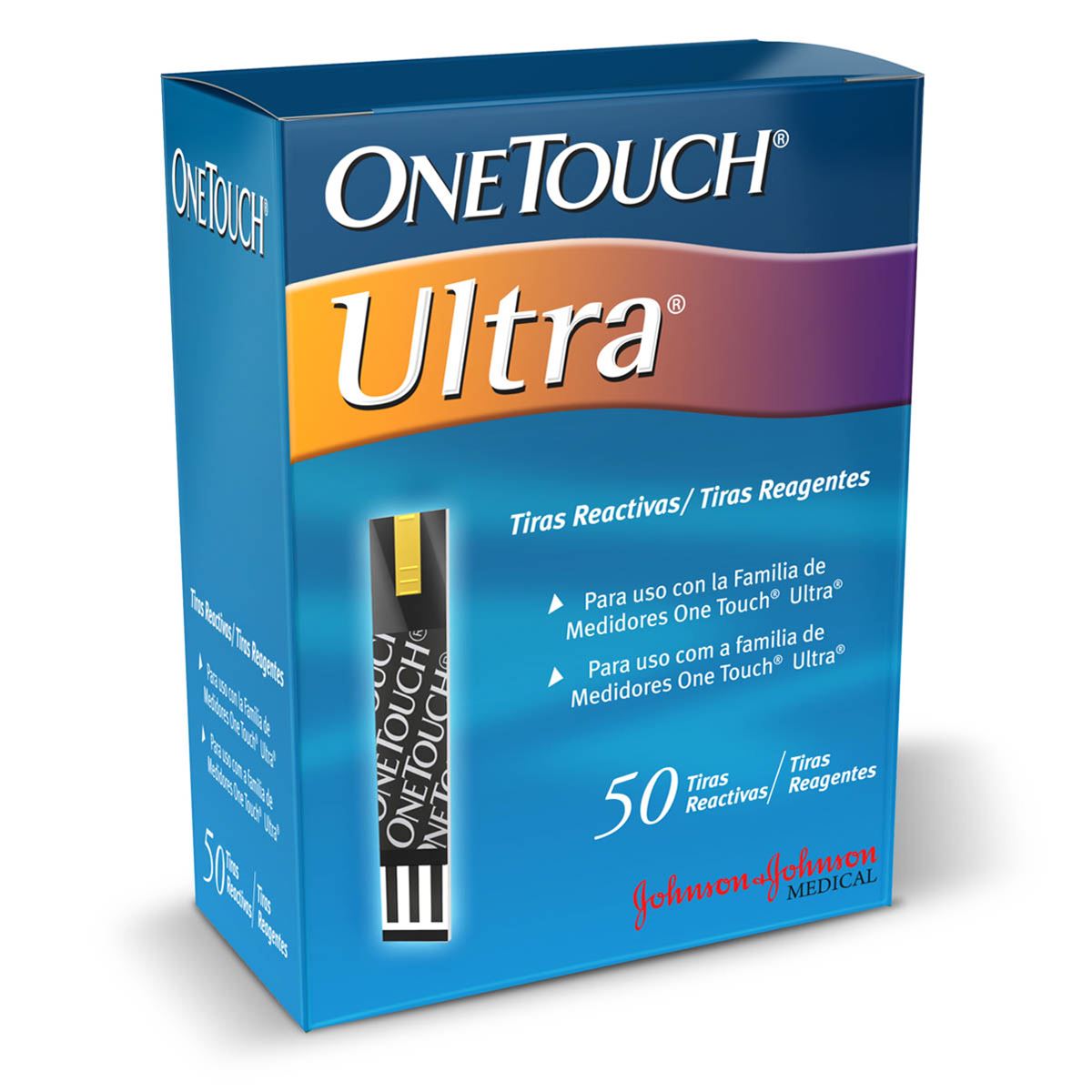 50 Tiras reactivas One Touch Ultra