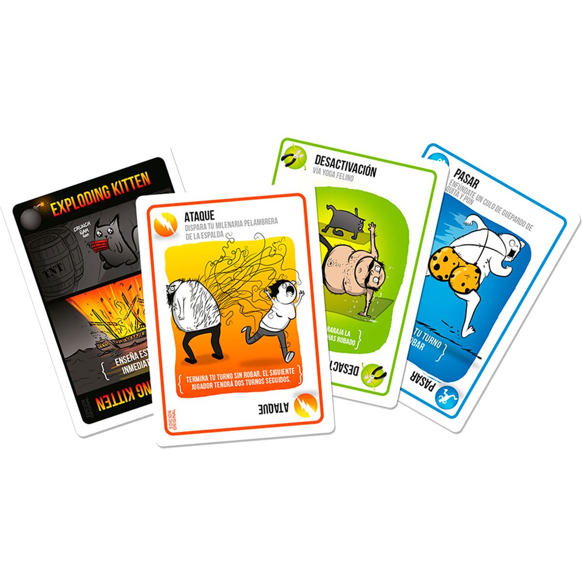 Juego de mesa exploding kittens