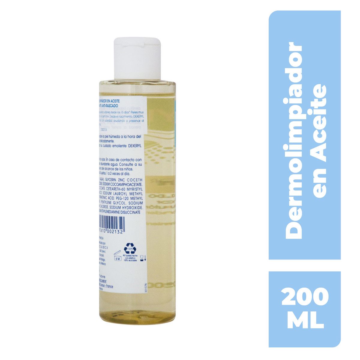 Dexeryl Dermolimpiador en Aceite 200 ml