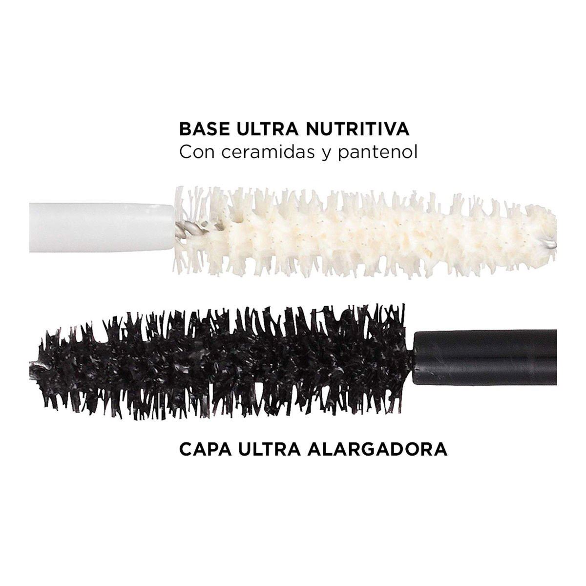 Mascara para Pestañas L'Oréal Double Extension Beauty Tubes Negro 12ml