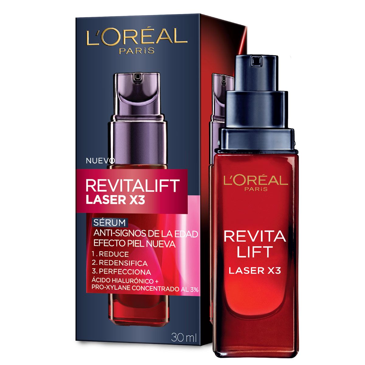 Sérum Concentrado Antiarrugas Revitalift Loreal Paris, 30ml