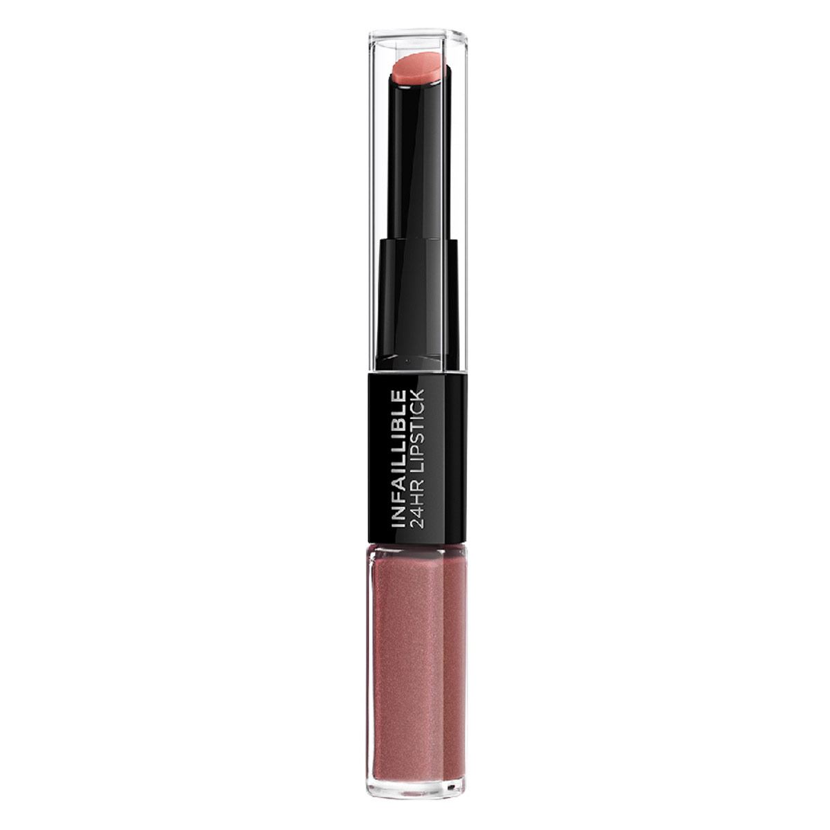 Labial Líquido Infallible X3 L'Oréal Paris, Tono 312 Incessant Russet