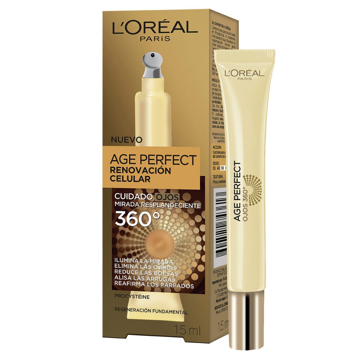 Crema Hidratante Antiarrugas Ojos, Age Perfect L'Oréal Paris