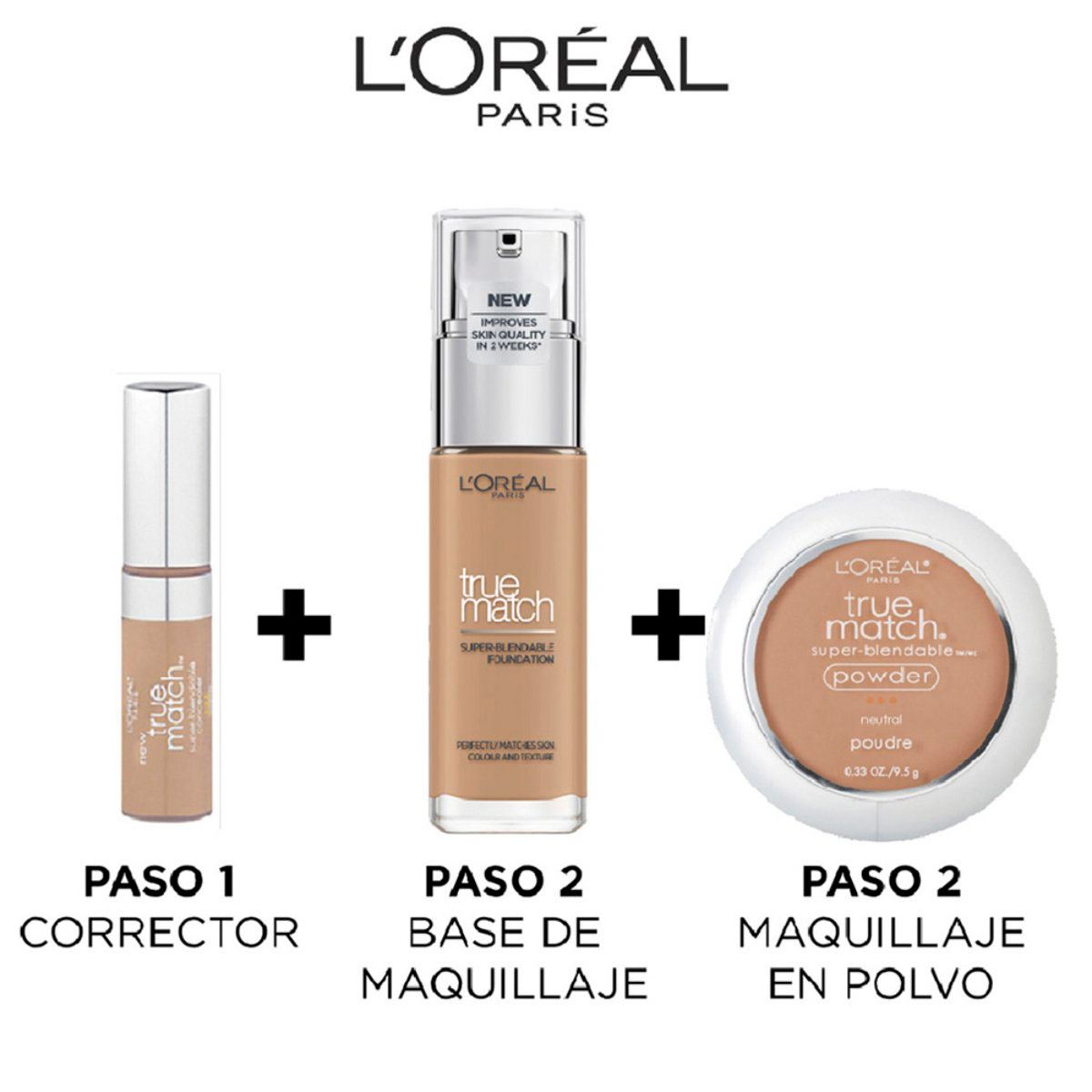 Base de Maquillaje L'Oreal París True Match Tono 6 N Honey